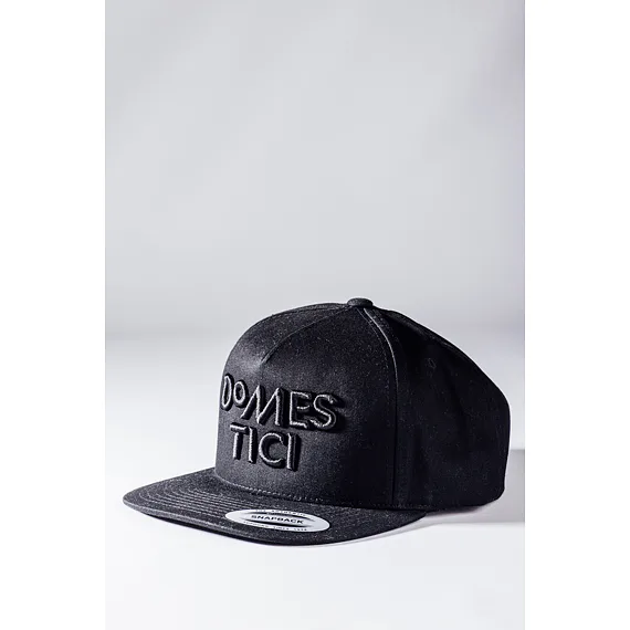Domestici kšiltovka snapback - černá