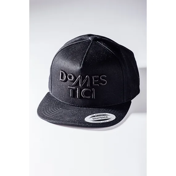 Domestici kšiltovka snapback - černá