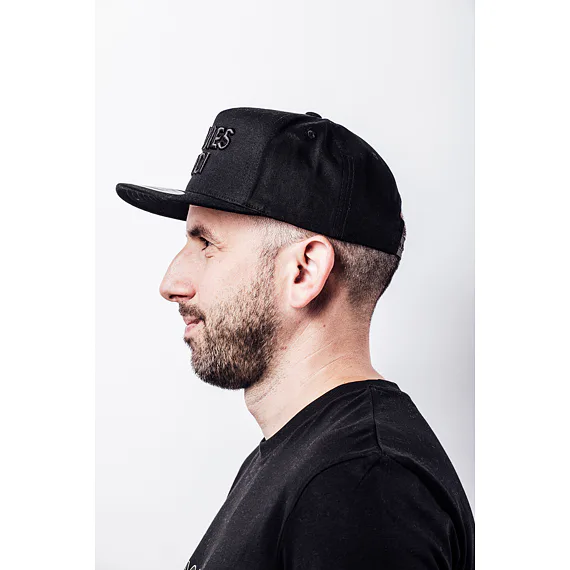 Domestici kšiltovka snapback - černá