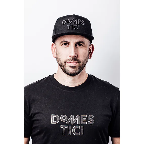 Domestici kšiltovka snapback - černá